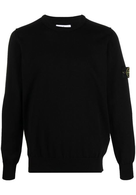 5100053 soft oeganic cotton man black STONE ISLAND | L1S15 5100053 S00B2V0029